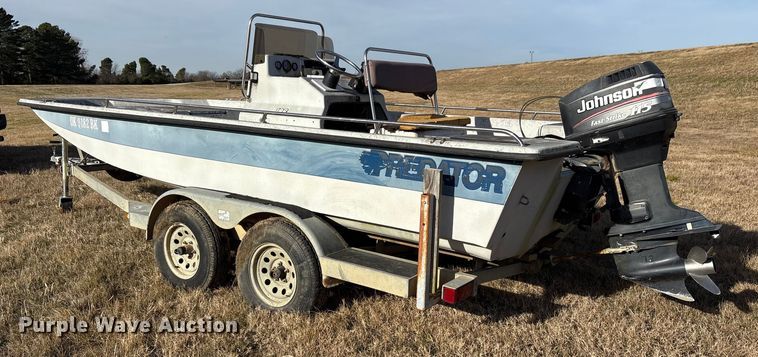 image for item ET7469 1994 Predator 196 boat