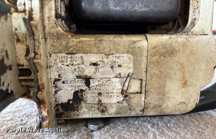 image for item ET7471 Stihl O25 chainsaw