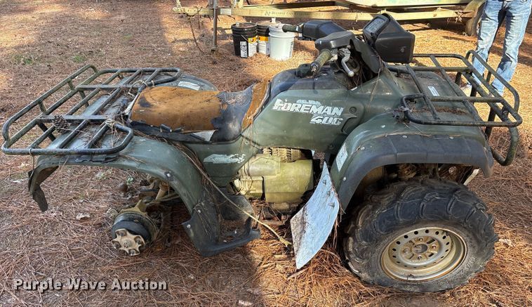 image for item ET7474 1999 Honda Foreman 400 ATV