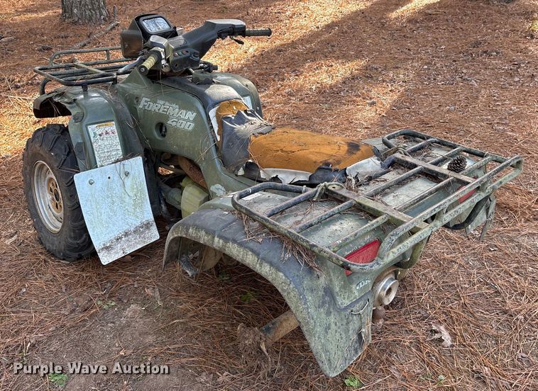image for item ET7474 1999 Honda Foreman 400 ATV