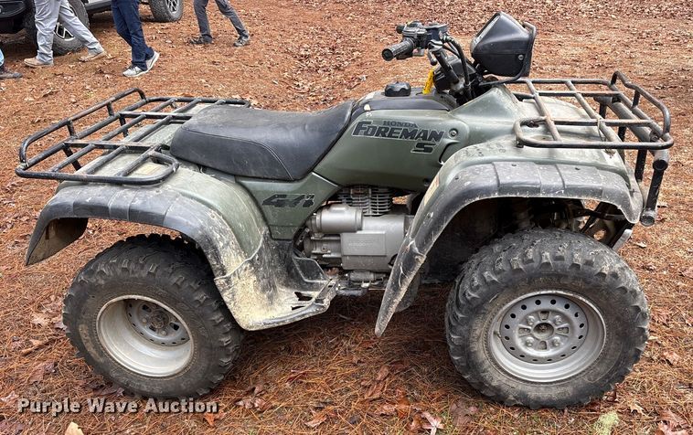 image for item ET7477 2000 Honda TRX450S ATV