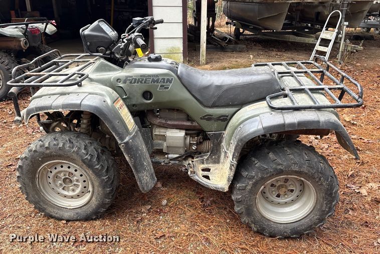 image for item ET7477 2000 Honda TRX450S ATV