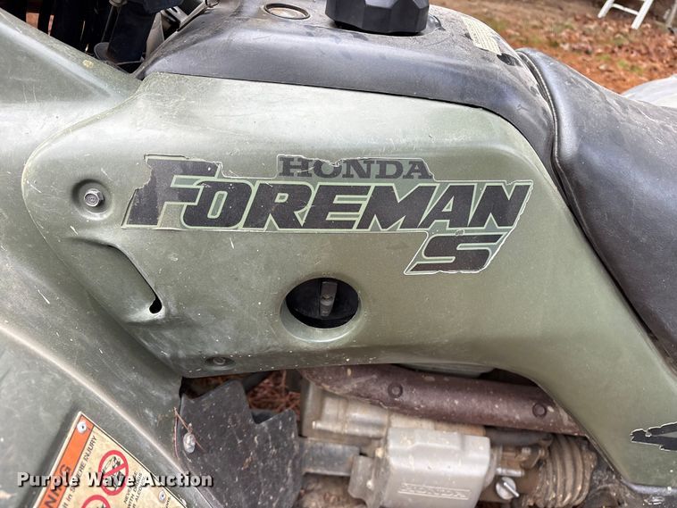 image for item ET7477 2000 Honda TRX450S ATV