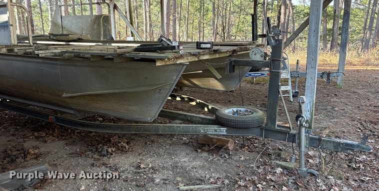 image for item ET7479 1992 Sundancer pontoon boat