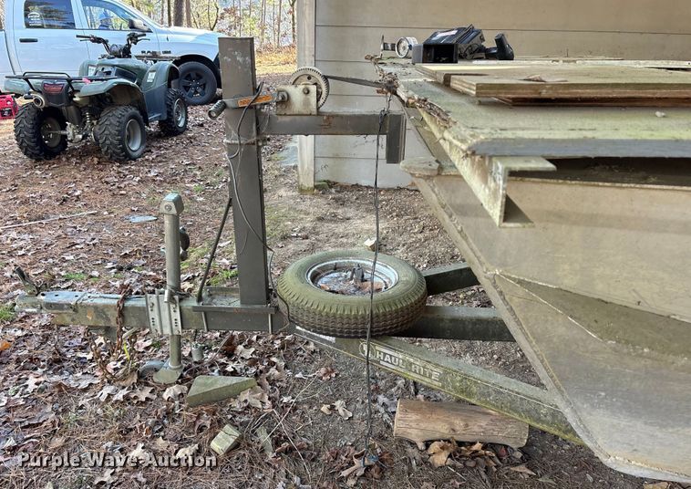 image for item ET7479 1992 Sundancer pontoon boat