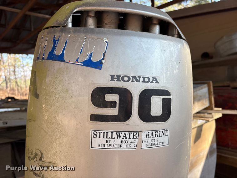 image for item ET7479 1992 Sundancer pontoon boat