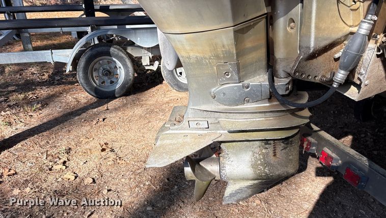 image for item ET7479 1992 Sundancer pontoon boat