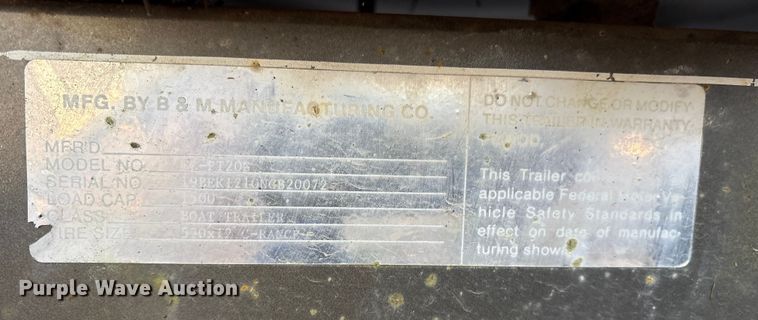 image for item ET7479 1992 Sundancer pontoon boat