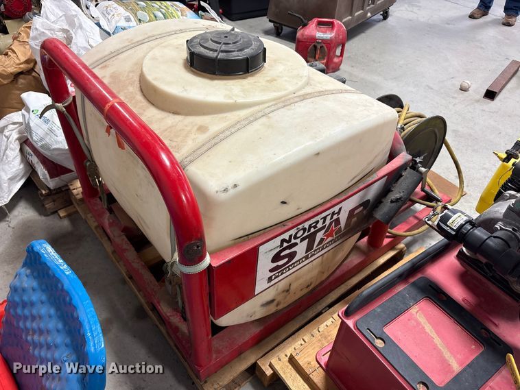 image for item EU0189 Northstar 100 gallon skid sprayer