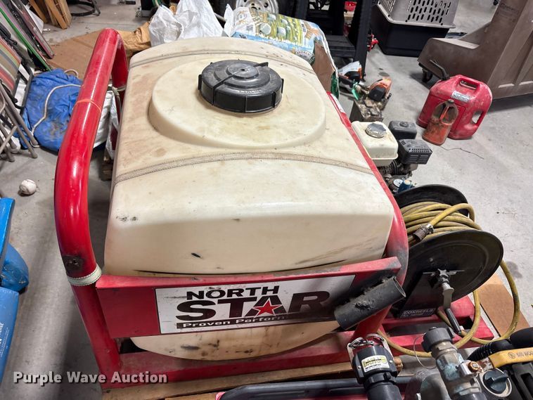 image for item EU0189 Northstar 100 gallon skid sprayer