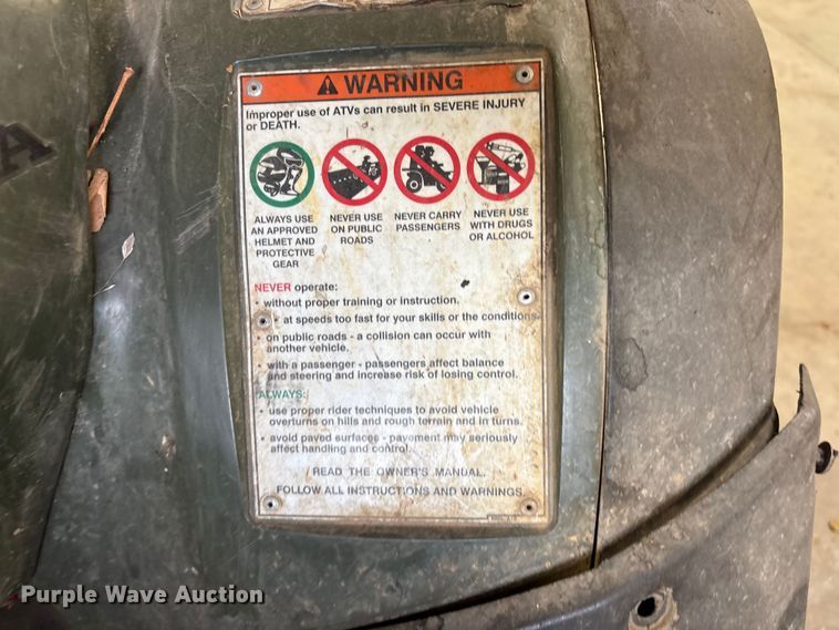 image for item EV2594 2006 Honda Foreman ES ATV