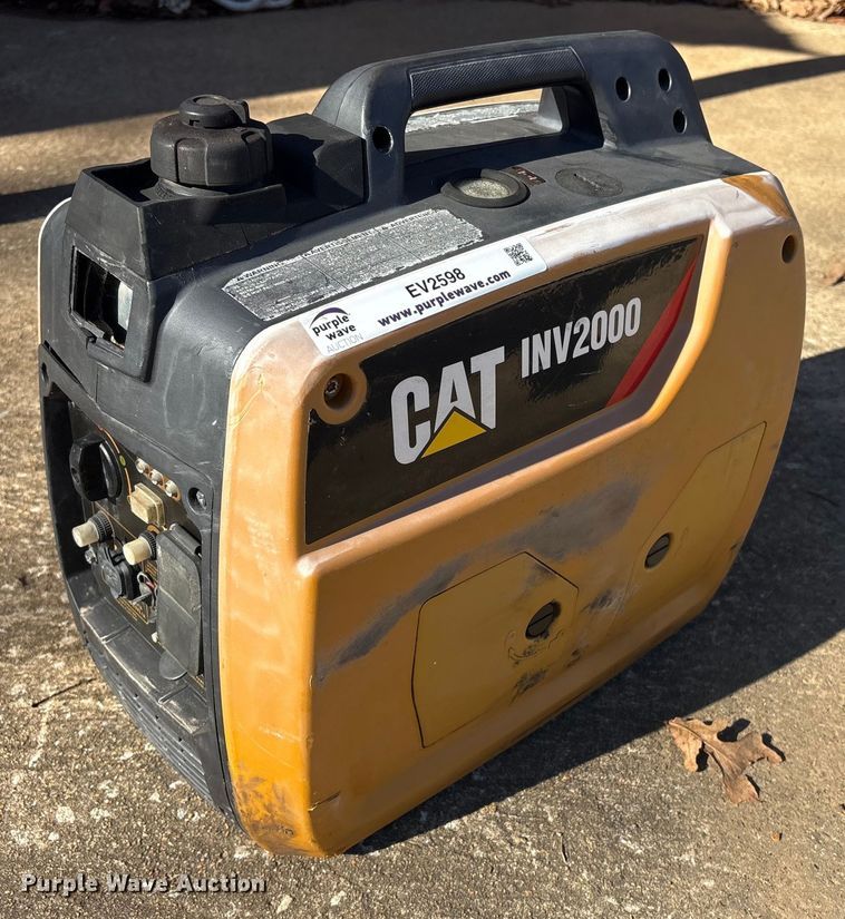 image for item EV2598 Caterpillar INV2000 portable generator