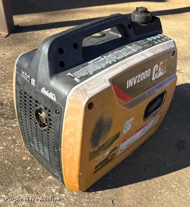 image for item EV2598 Caterpillar INV2000 portable generator