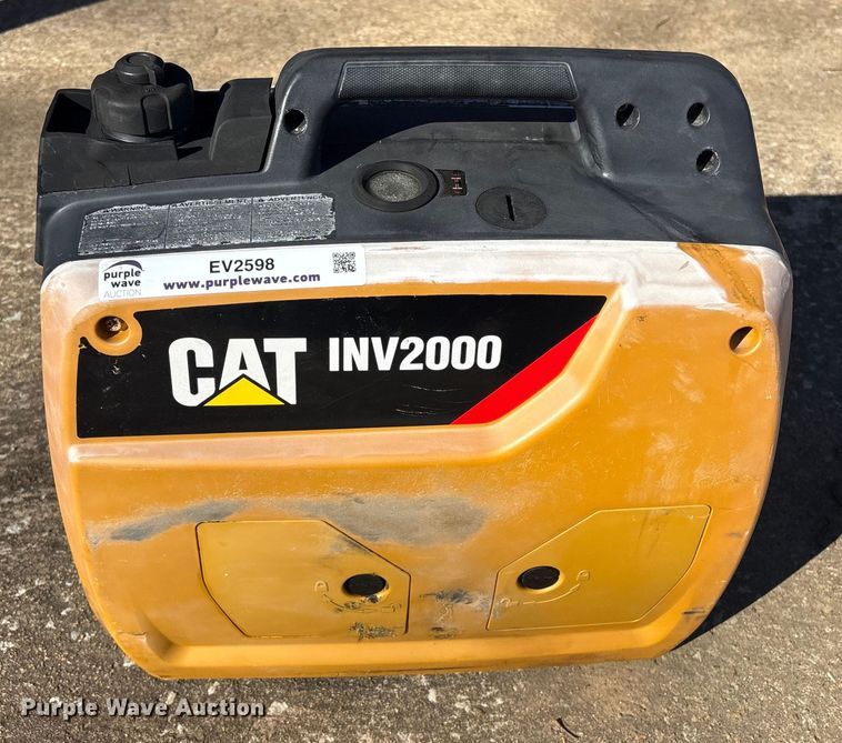 image for item EV2598 Caterpillar INV2000 portable generator