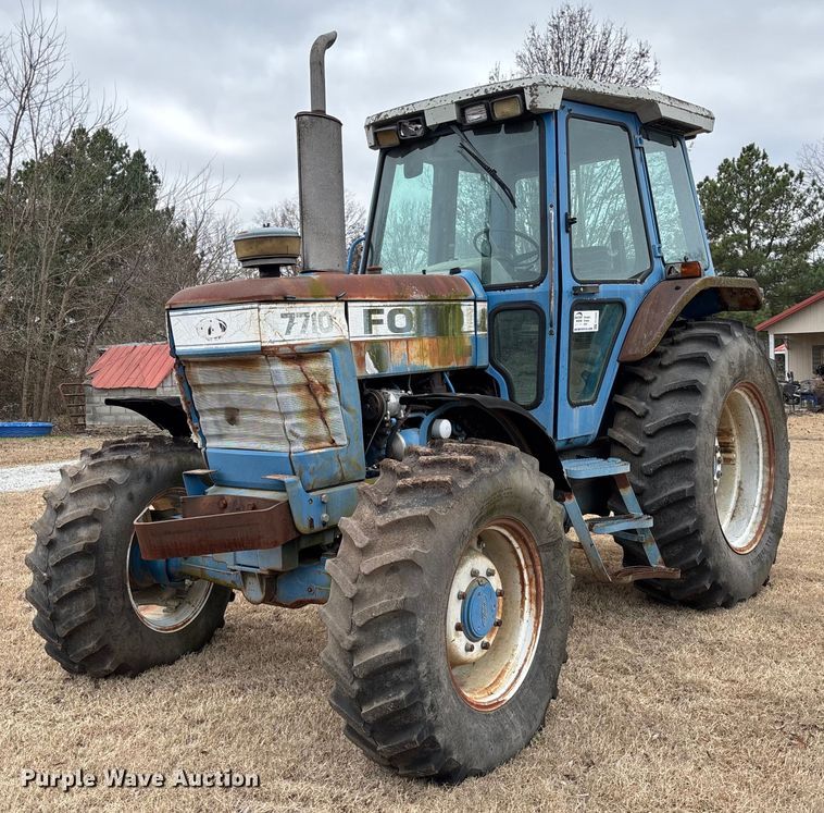 image for item FI1542 Ford 7710 MFWD tractor