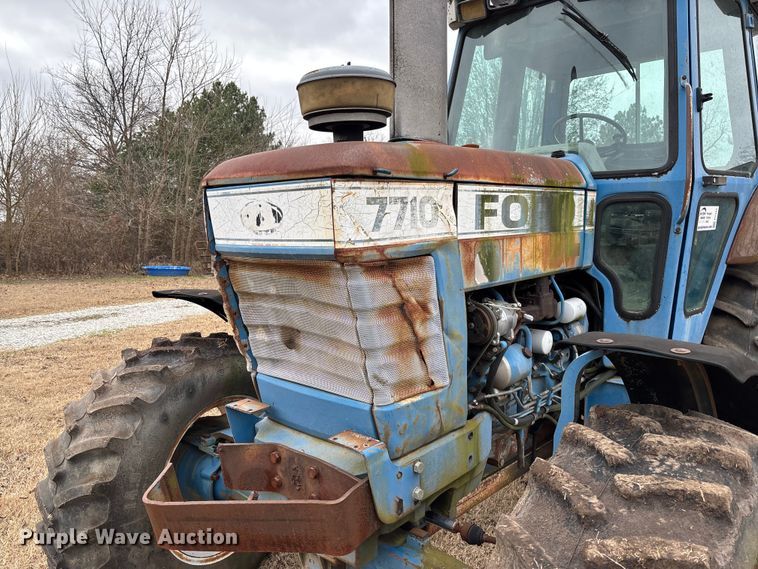 image for item FI1542 Ford 7710 MFWD tractor