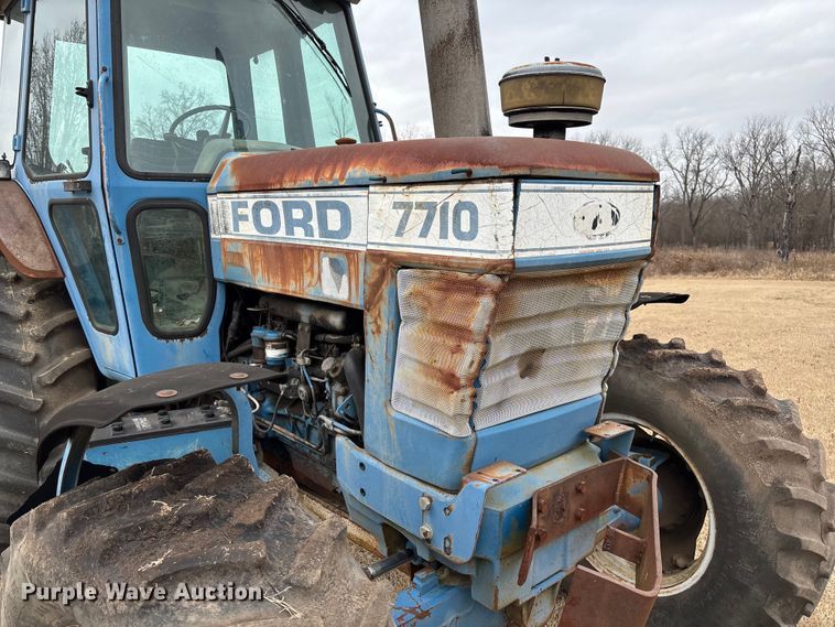 image for item FI1542 Ford 7710 MFWD tractor