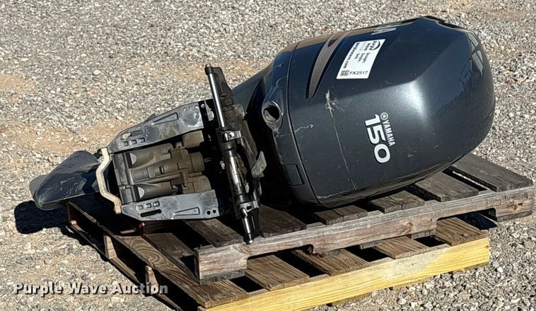 image for item FK2517 2004 Yamaha 150 F150TLRC boat engine