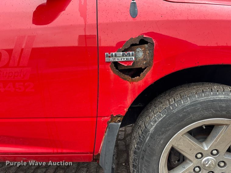 image for item DK0178 2011 Dodge Ram 1500 Crew Cab pickup truck