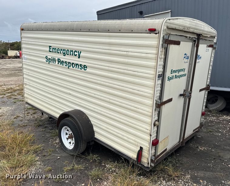 image for item DO2386 1993 Play-Mor enclosed cargo trailer
