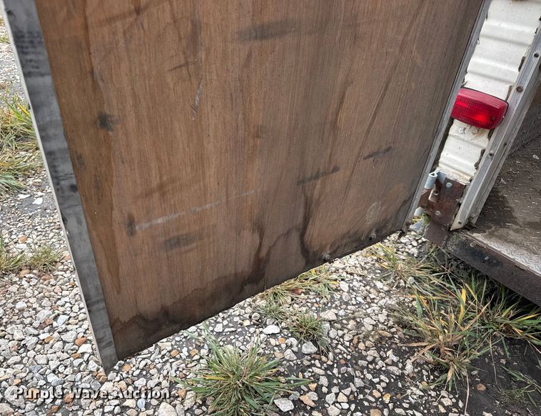 image for item DO2386 1993 Play-Mor enclosed cargo trailer