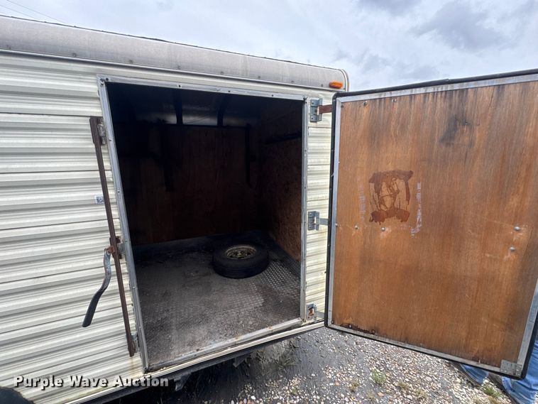 image for item DO2386 1993 Play-Mor enclosed cargo trailer