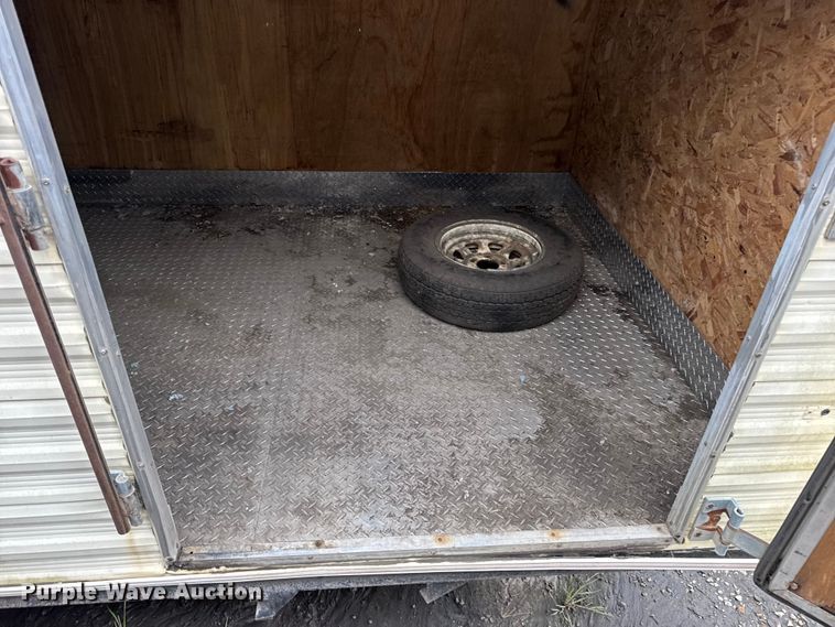 image for item DO2386 1993 Play-Mor enclosed cargo trailer