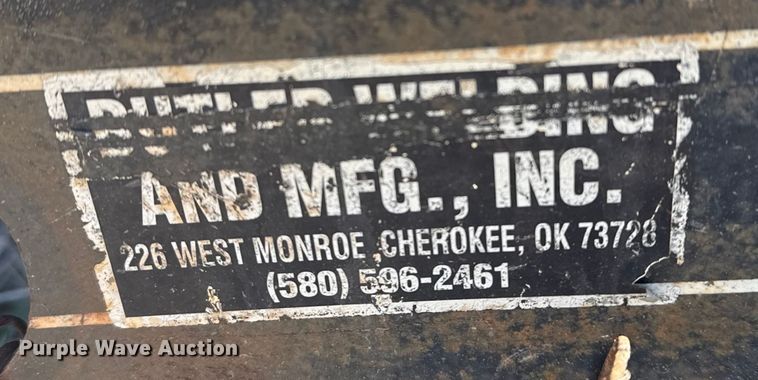 image for item DQ4193 Butler Welding & Mfg flat bed