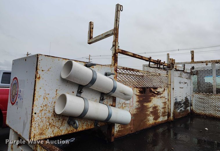 image for item DT0845 2009 Ford F350 Super Duty XL utility bed pickup truck