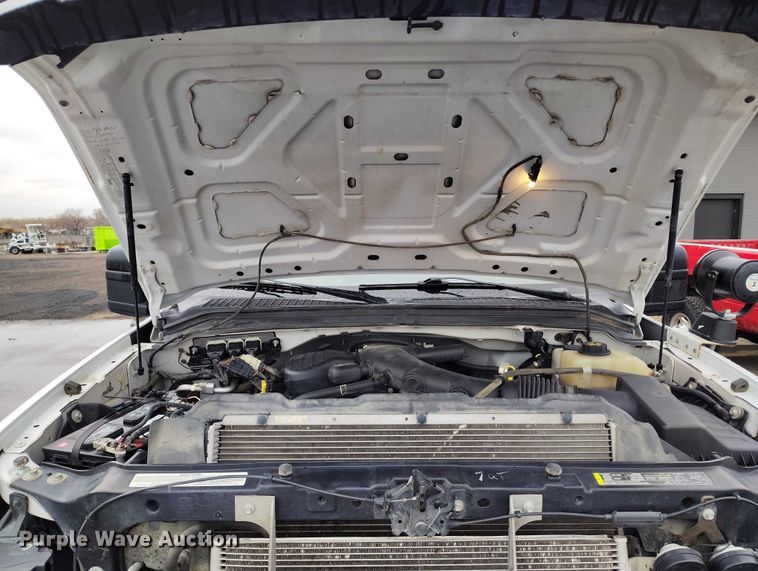 image for item DT0845 2009 Ford F350 Super Duty XL utility bed pickup truck