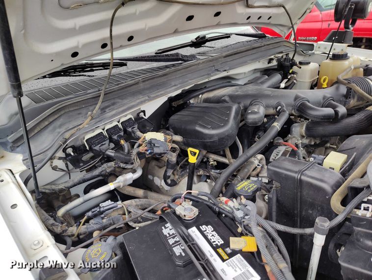 image for item DT0845 2009 Ford F350 Super Duty XL utility bed pickup truck