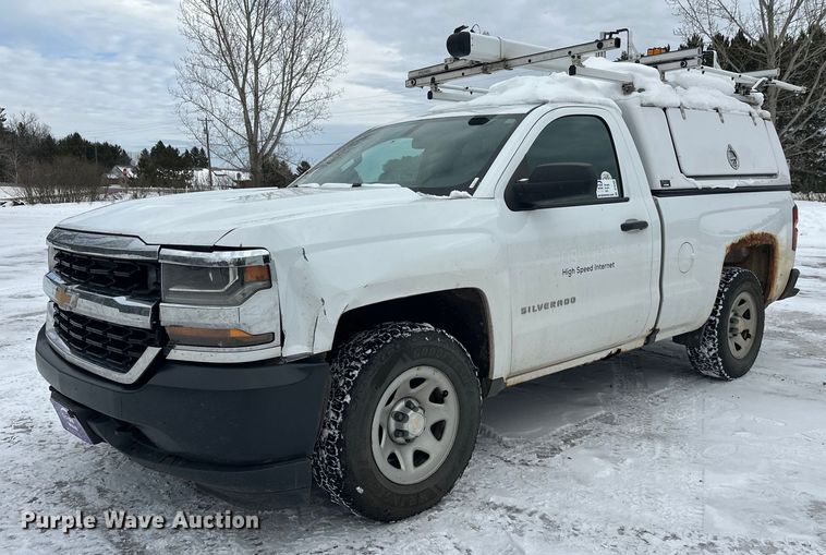 image for item DT6496 2016 Chevrolet Silverado 1500 pickup truck