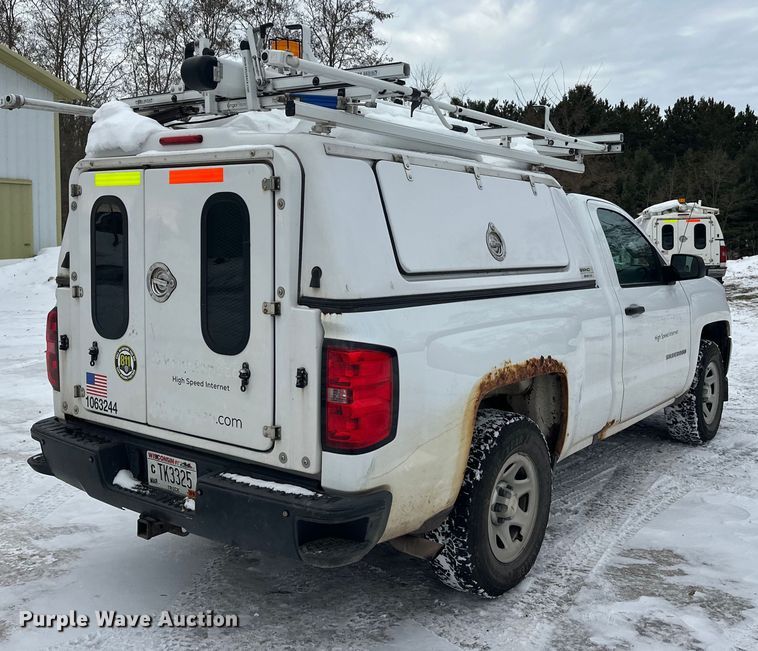 image for item DT6496 2016 Chevrolet Silverado 1500 pickup truck