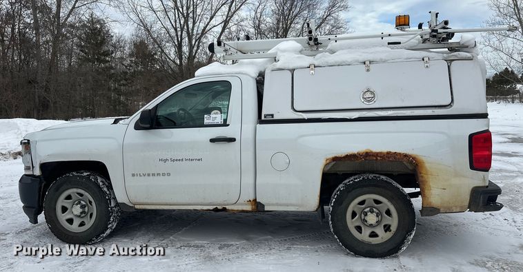 image for item DT6496 2016 Chevrolet Silverado 1500 pickup truck