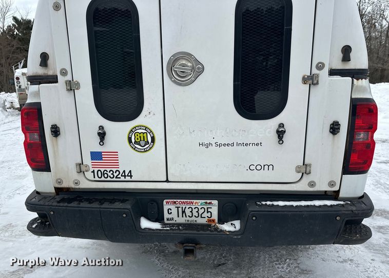 image for item DT6496 2016 Chevrolet Silverado 1500 pickup truck