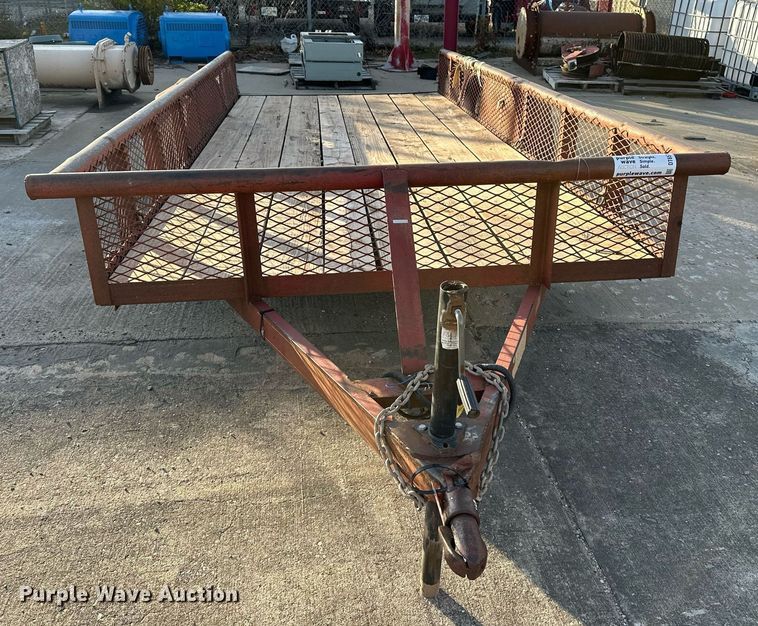 image for item DT6573 2007 C&M utility trailer