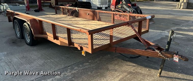 image for item DT6573 2007 C&M utility trailer