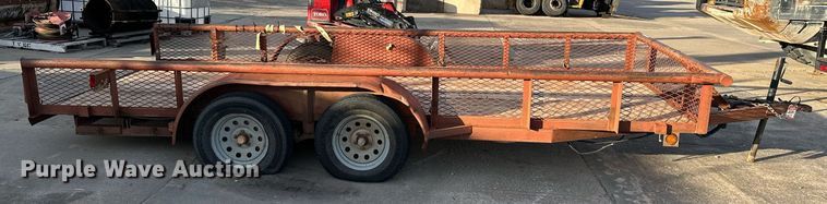 image for item DT6573 2007 C&M utility trailer