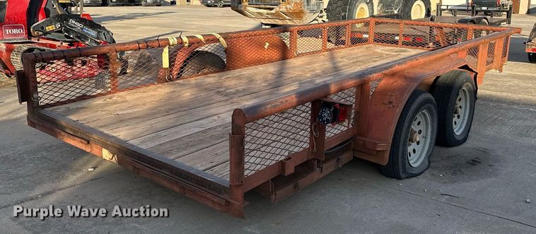 image for item DT6573 2007 C&M utility trailer