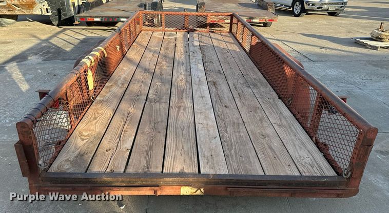 image for item DT6573 2007 C&M utility trailer