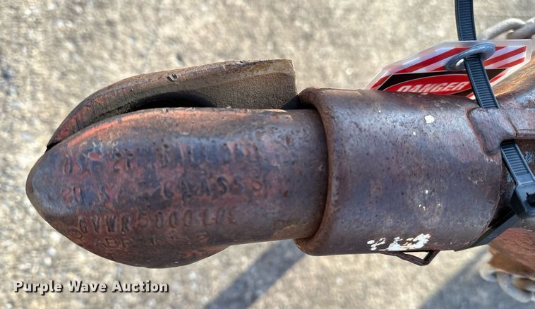 image for item DT6573 2007 C&M utility trailer