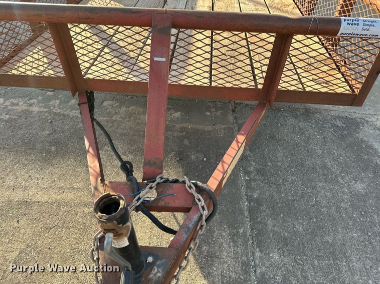 image for item DT6573 2007 C&M utility trailer