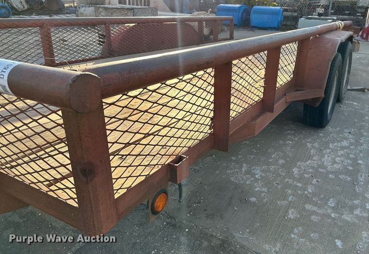 image for item DT6573 2007 C&M utility trailer