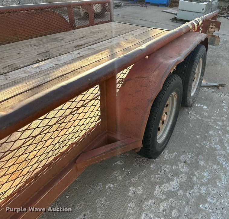 image for item DT6573 2007 C&M utility trailer