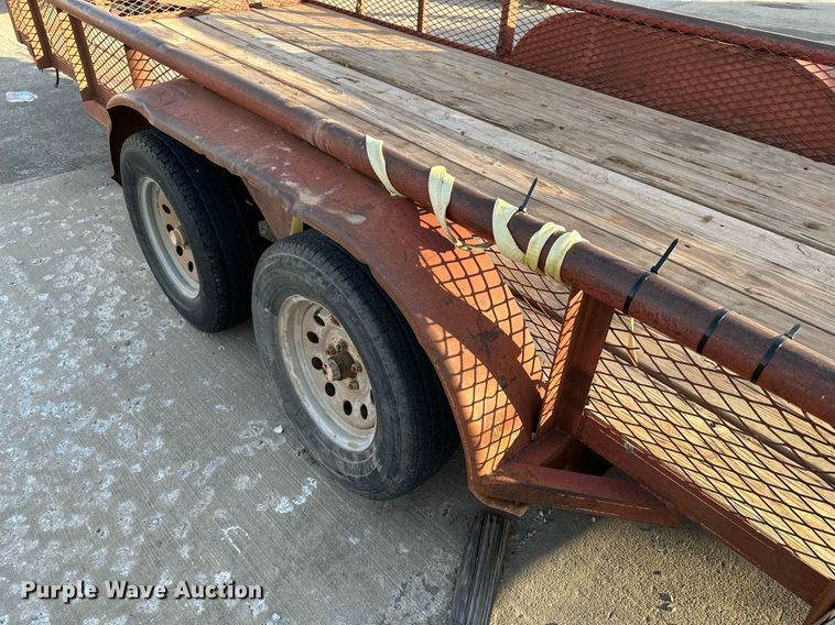 image for item DT6573 2007 C&M utility trailer