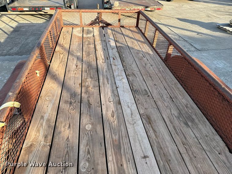 image for item DT6573 2007 C&M utility trailer