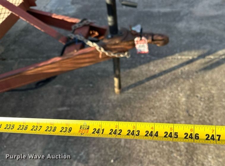 image for item DT6573 2007 C&M utility trailer