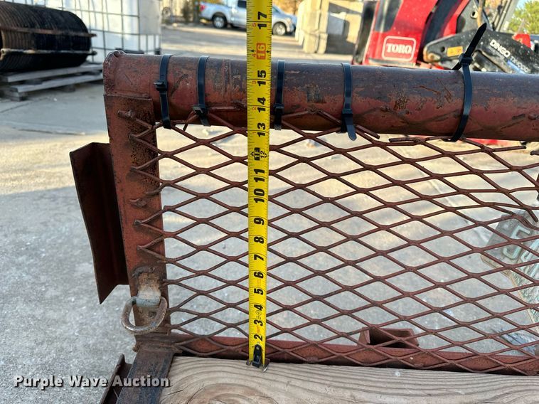 image for item DT6573 2007 C&M utility trailer