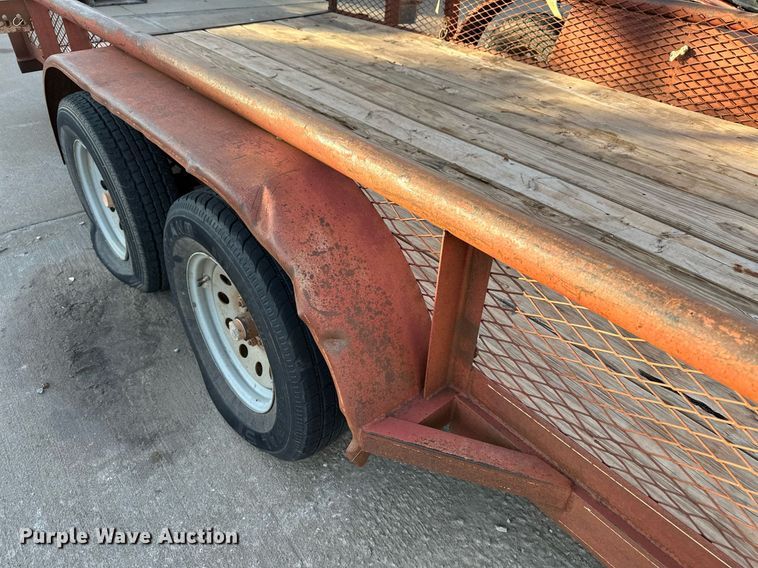 image for item DT6573 2007 C&M utility trailer