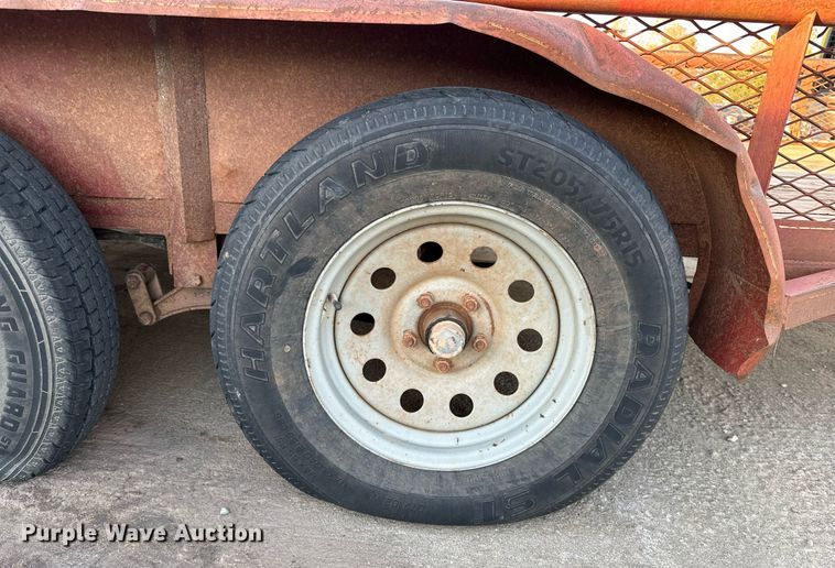 image for item DT6573 2007 C&M utility trailer